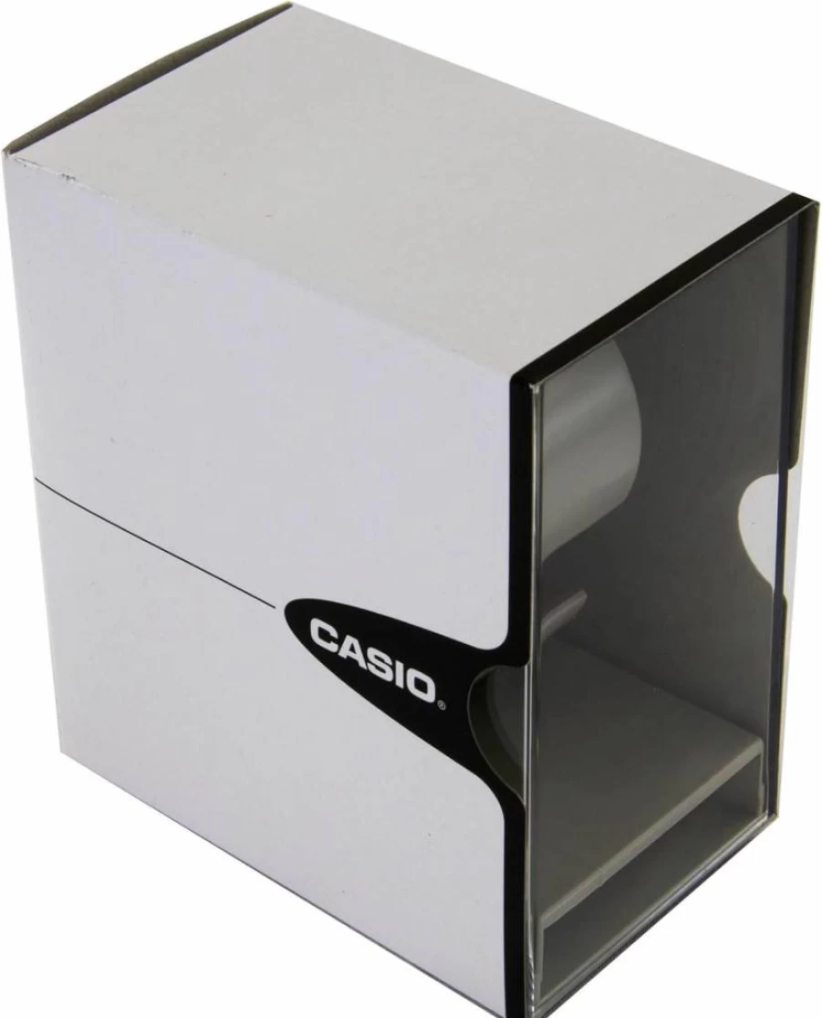 Casio DBC-32 Data Bank Vintage Digital Watch for Men - White Retro Chronograph with Alarm & Calculator