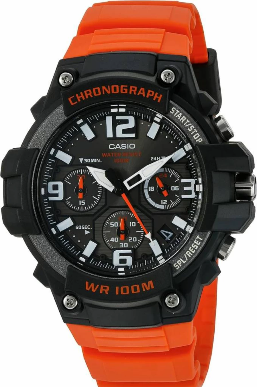 Casio Durable Shock-Resistant Digital Watch for Men - Heavy Duty Sport Watch with Water Resistance