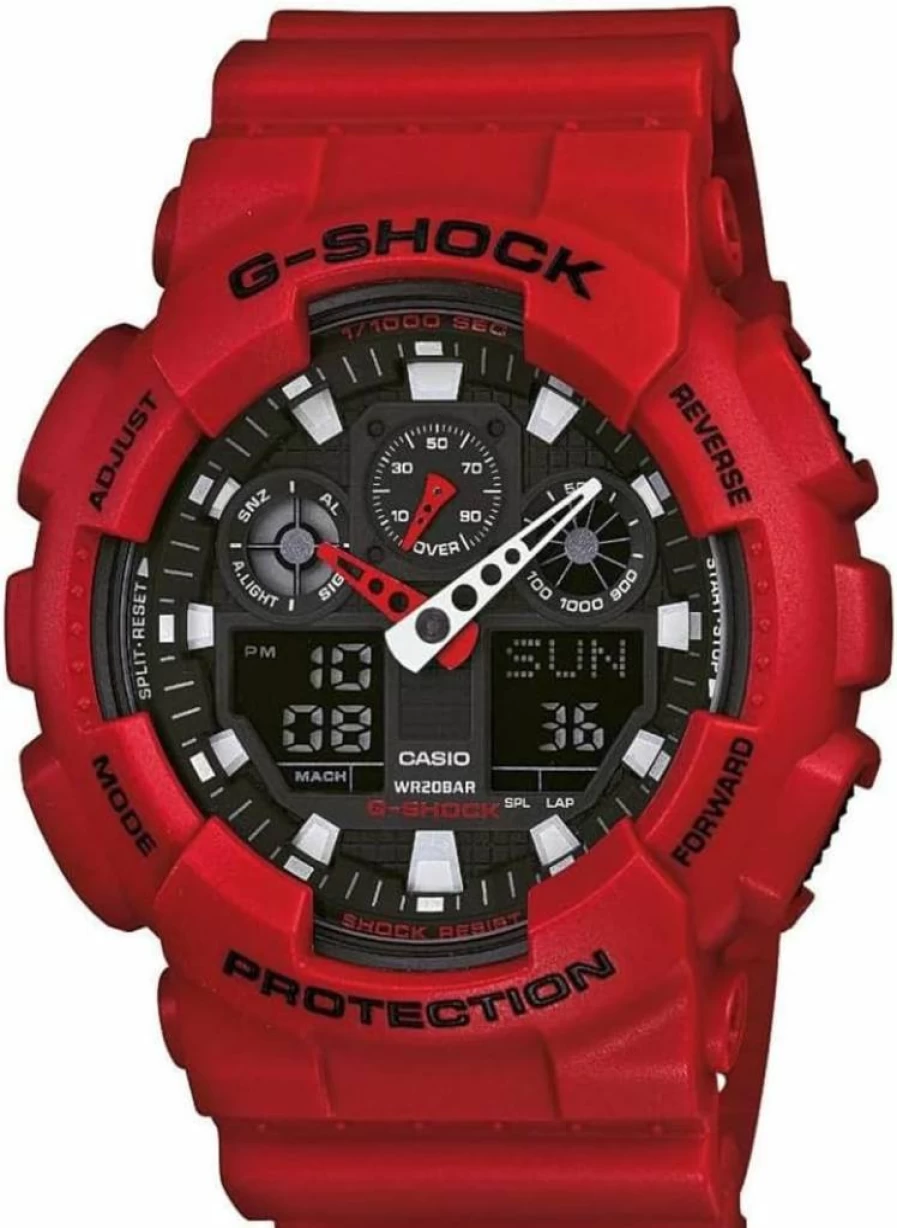 Casio G-Shock GA-100 XL Series Men's Shock-Resistant Quartz Watch with 200M Water Resistance