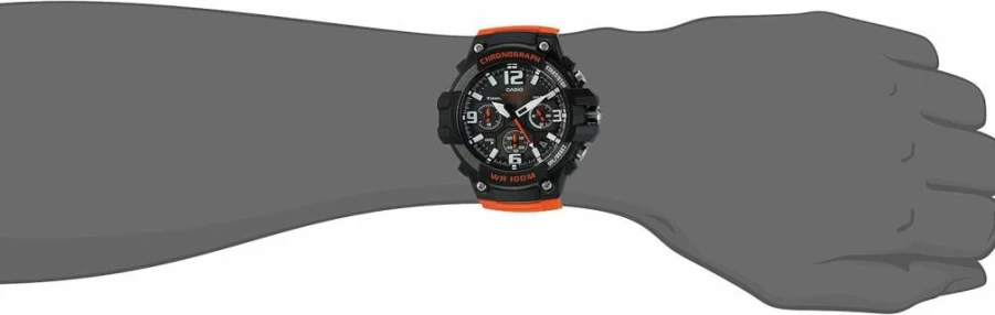 Casio Durable Shock-Resistant Heavy Duty Watch for Men - Waterproof Military Design