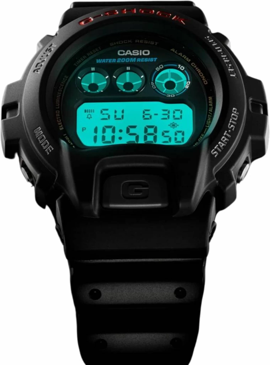 Casio Men's G-Shock DW6900-1V Digital Sport Watch with Shock Resistance and Water Resistance