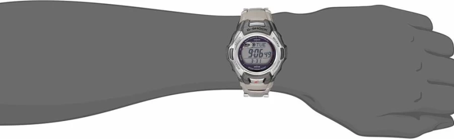Casio Men's G-Shock MTG-M900DA-8CR Tough Solar Atomic Stainless Steel Watch with Shock Resistance