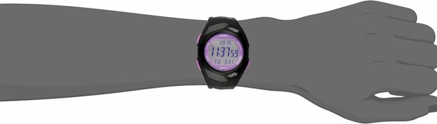 Casio STR300 Classic Dive Watch with 50M Water Resistance, Stopwatch, Countdown Timer, Multi Alarm, Dual Time, LED Light, Auto Calendar, 10-Year Battery