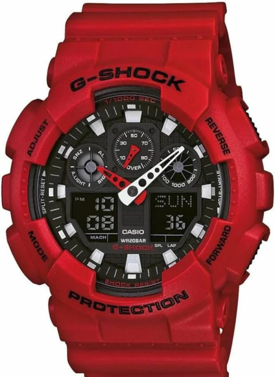 Casio G-Shock GA-100 XL Series Men's Shock-Resistant Quartz Watch with 200M Water Resistance