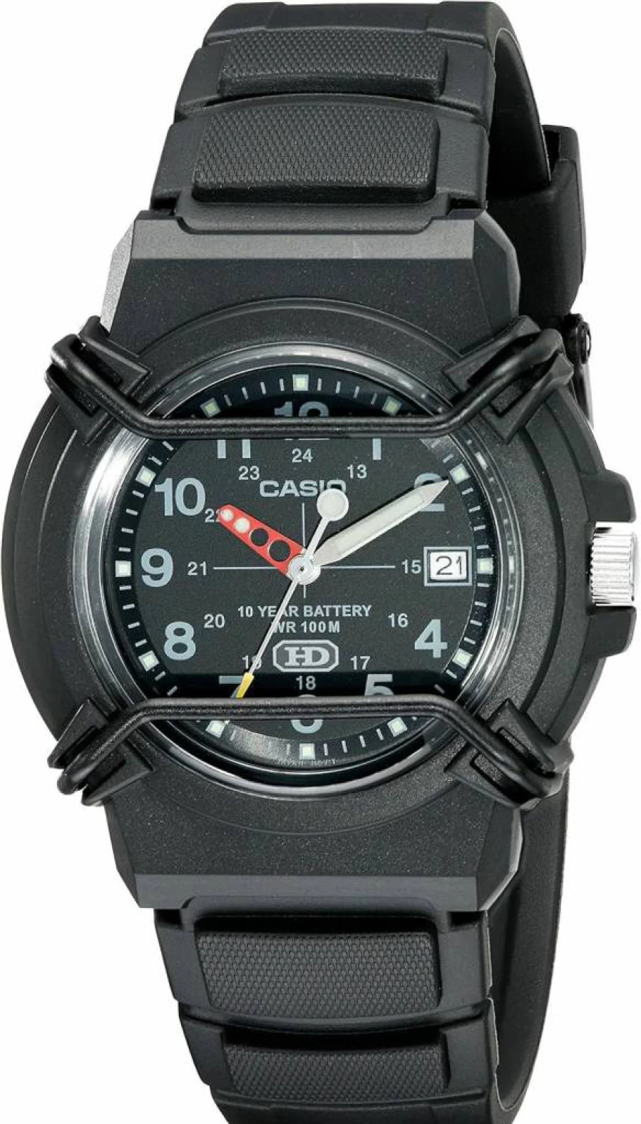Casio Men's HDA600B-1BV Digital Sport Watch with 10-Year Battery Life