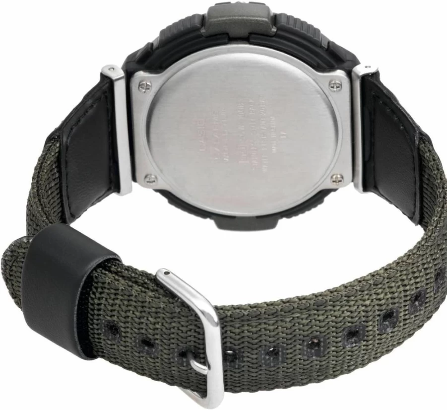 Casio SGW100 Digital Watch with Compass, Thermometer, 200M Water Resistance, Stopwatch, World Time, Alarm, and Auto Calendar - Outdoor Sports Twin Sensor Watch
