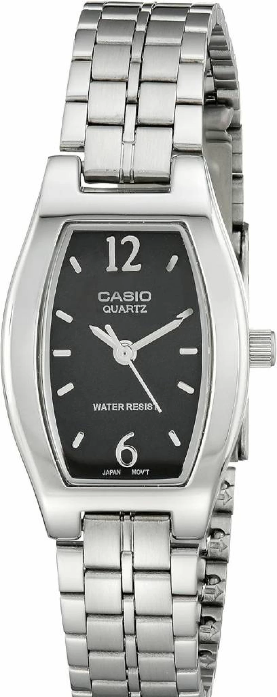 Casio Women's LTP1254D-1A Classic Stainless Steel Analog Bracelet Watch - Slim & Elegant Design