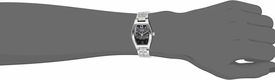 Casio Women's LTP1254D-1A Classic Stainless Steel Analog Bracelet Watch - Slim & Elegant Design